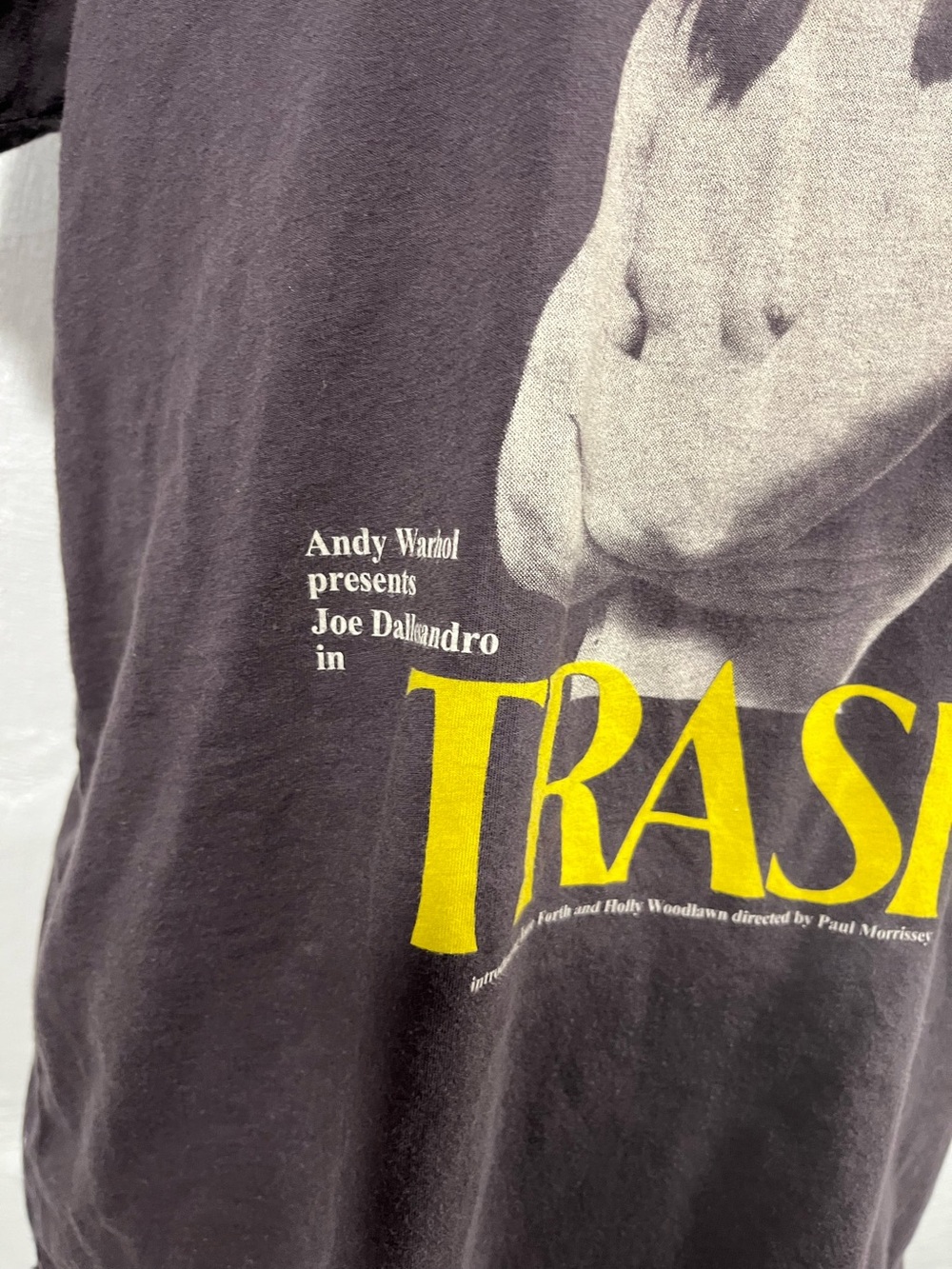 VINTAGE ANDY WARHOL TRASH MOVIE T SHIRT - Picture 10 of 15